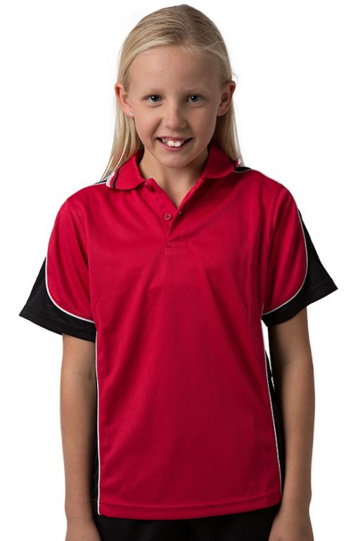 Kid\'s Red Polo Shirts